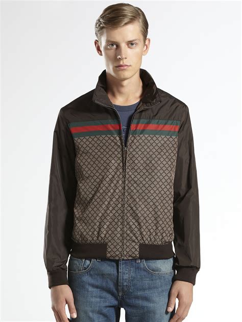 brown gucci jacket men|gucci jacket men's cheap.